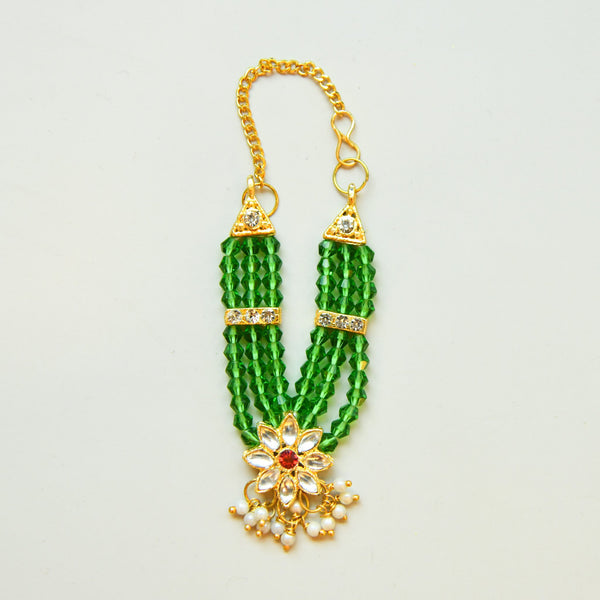 Emerald Crystal Bead Mala