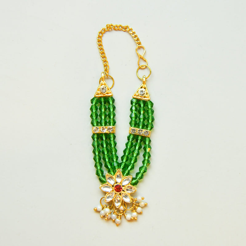 Emerald Crystal Bead Mala