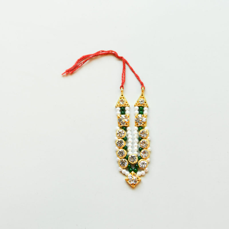 Pearl & Emerald Mixed Mala